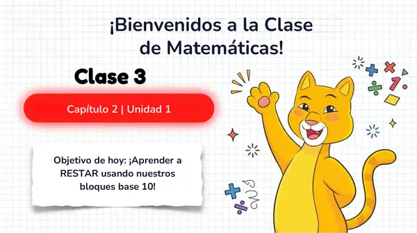 Clase 3 Capitulo 2 Unidad 1 "RESTAR" 2° Básico
