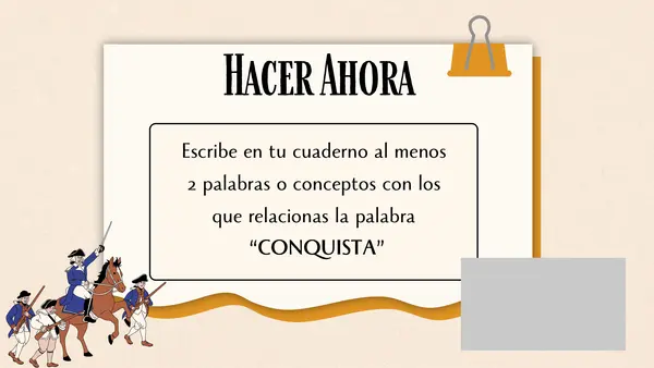 Proceso de Conquista - 5°año Básico