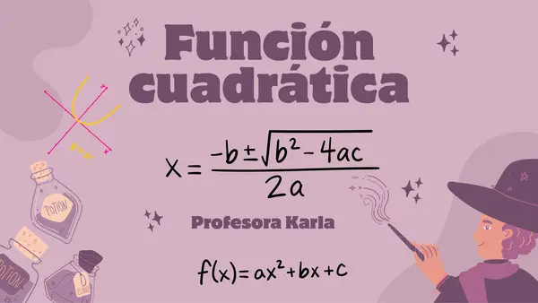 Función Cuadrática