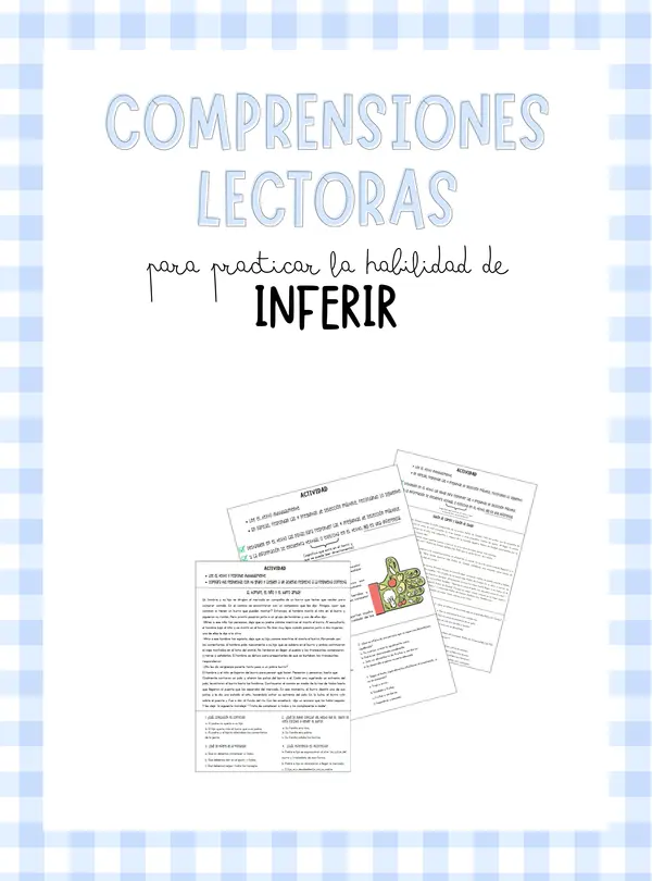 Guías para trabajar la habilidad de inferir