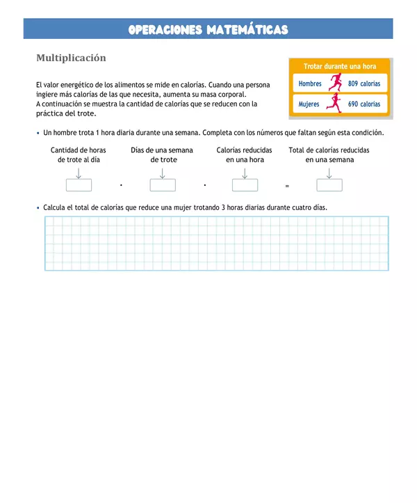 Guías (2) Multiplicaciones 6° grado