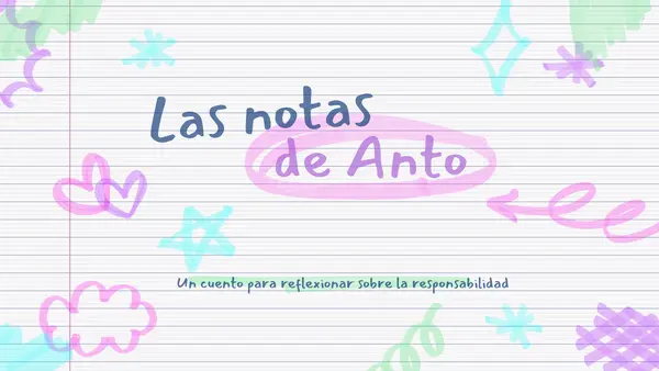 Comprensión lectora: Las notas de Anto