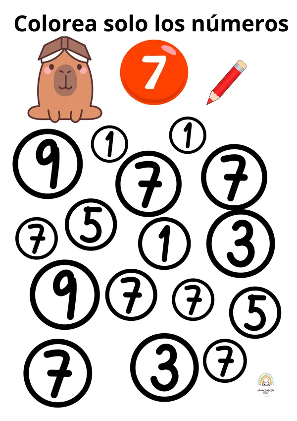 número 7 