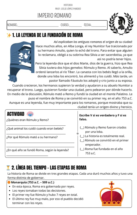 Guía roma antigua