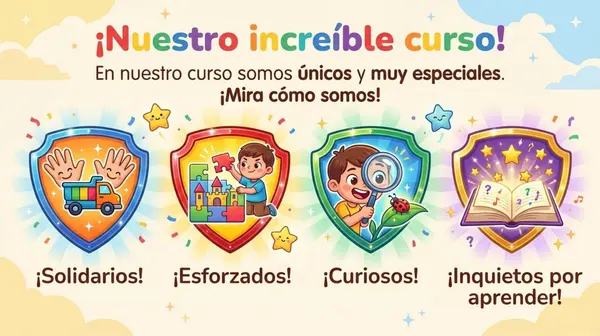 Clase 2 Unidad 1 "Nuestro Curso"  2° Básico - OA7
