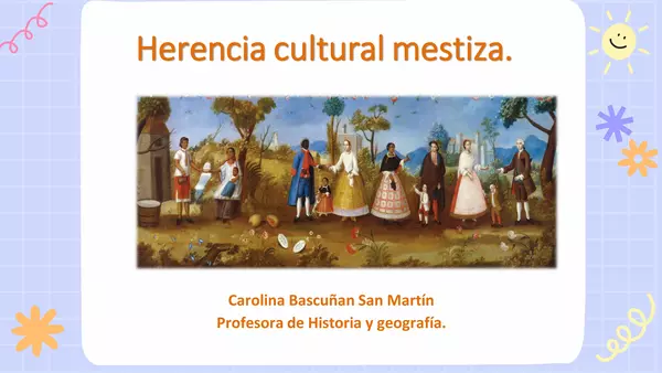 HERENCIA CULTURAL MESTIZA