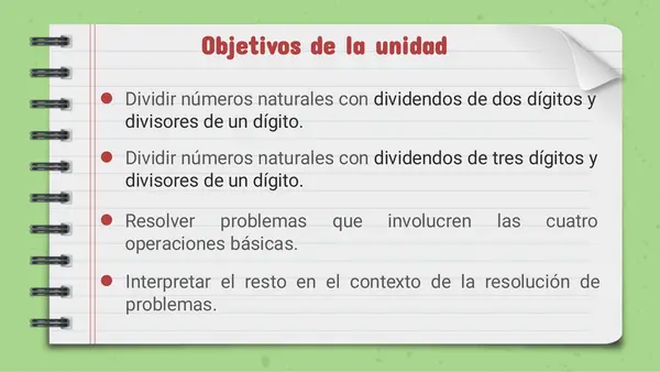 División - 5° Básico