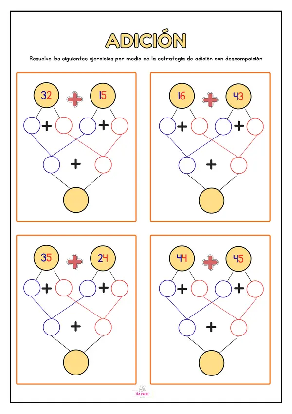 Adición por descomposición