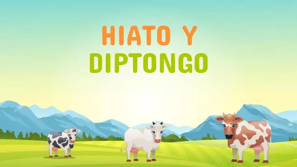 HIATO Y DIPTONGO repaso 7° y 6° lengua y literatura.