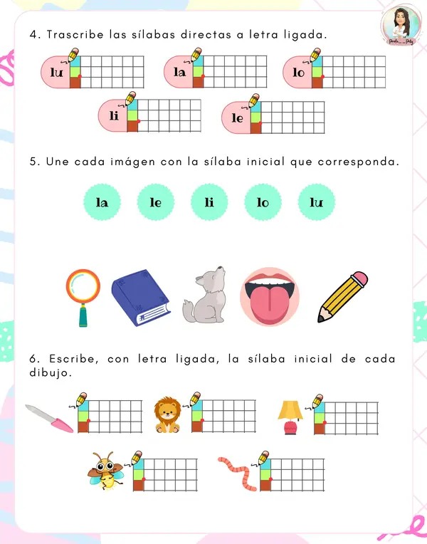 Ficha de trabajo lección lana