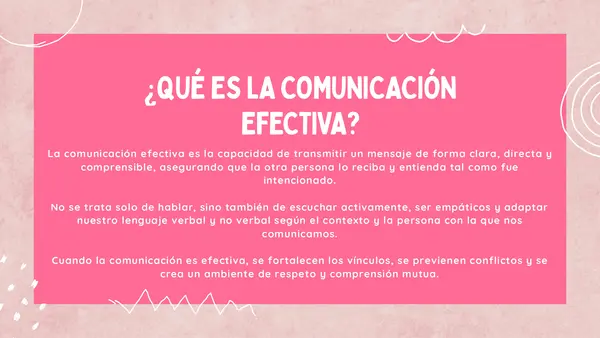 🎤 Comunicación efectiva