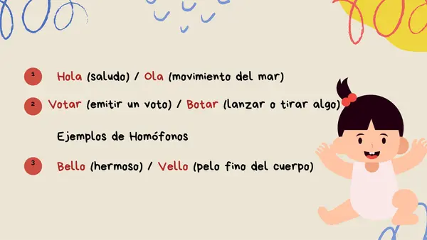 Homófonos y homógrafos
