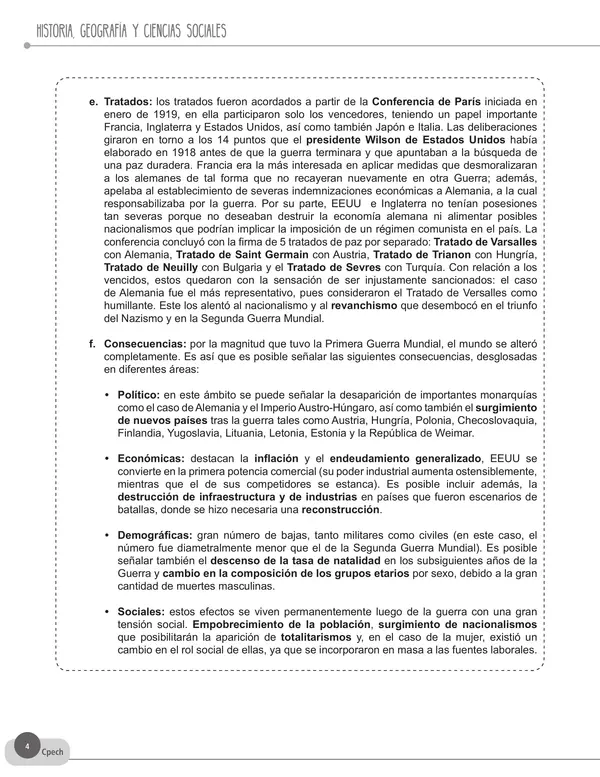 PRIMERA GUERRA O GRAN GUERRA 