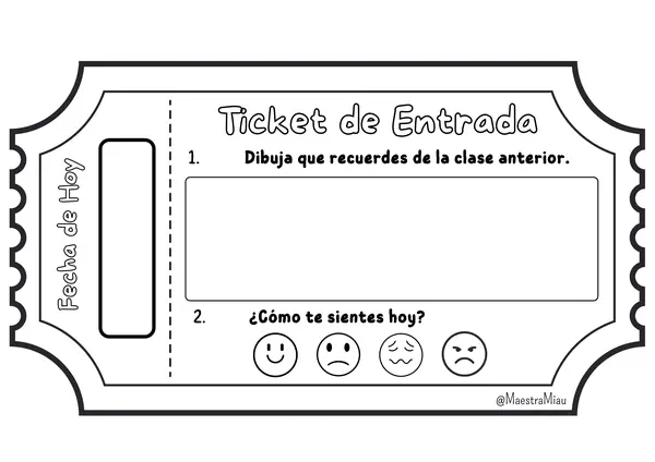 "Ticket de Entrada"
