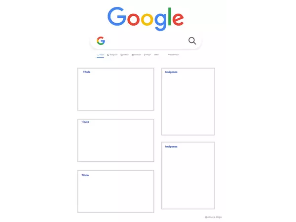 Organizador gráfico de Google