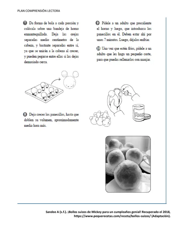 Panecillos de oso