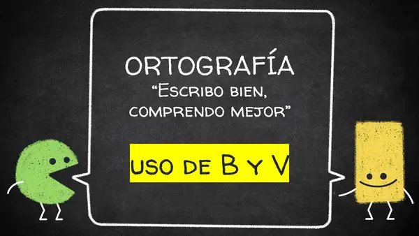 Uso de B y V