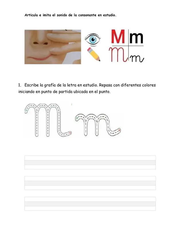 CONSONANTE M