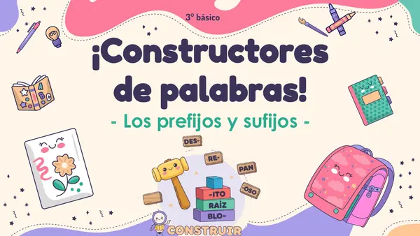 Prefijos y sufijos - Constructores de palabras