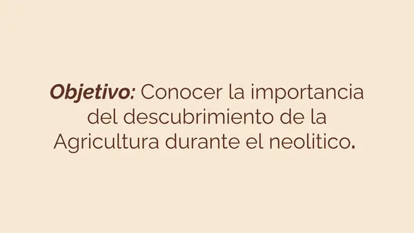 Prehistoria, neolítico: Periodo de cambios  
