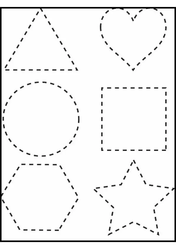 Figuras geométricas (Para imprimir y trazar)