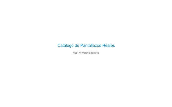 WEP PARA AULA, Historia 3° Básico (Agosto)
