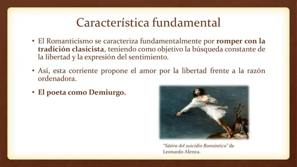 EL ROMANTICISMO - EJE CULTURAL