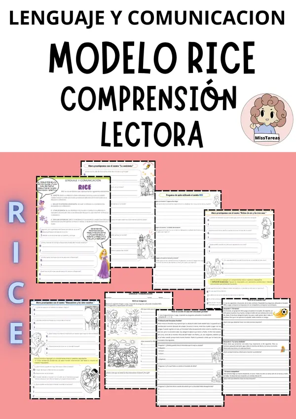 Modelo RICE comprensión lectora