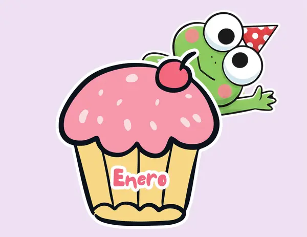 Panel de Cumpleaños Keroppi para Aula – Mural Imprimible en Tamaño Póster