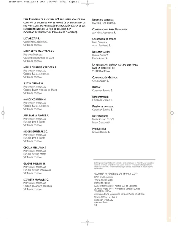 Actividades metedo matte 