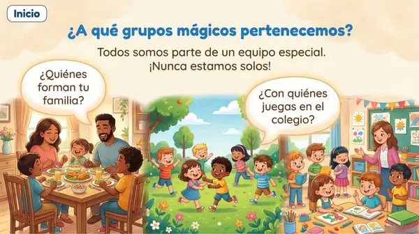 Clase 2 Unidad 1 "Nuestro Curso"  2° Básico - OA7