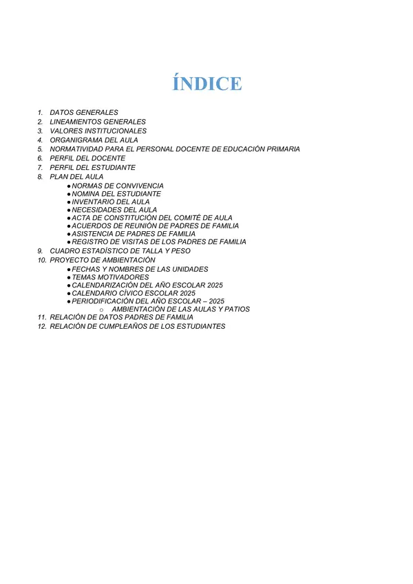 CARPETA PEDAGOGICA