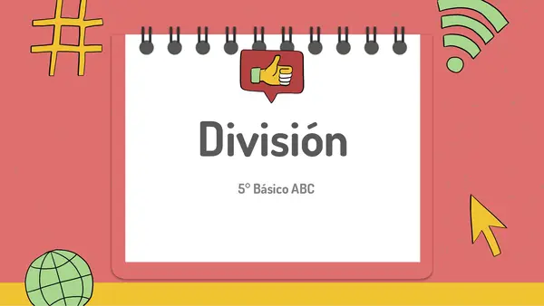 División - 5° Básico