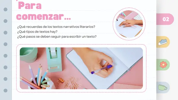 ¿Cómo escribir un texto narrativo literario?