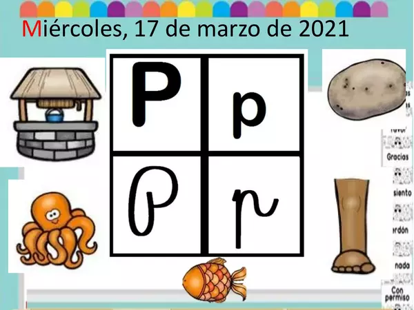Letra p
