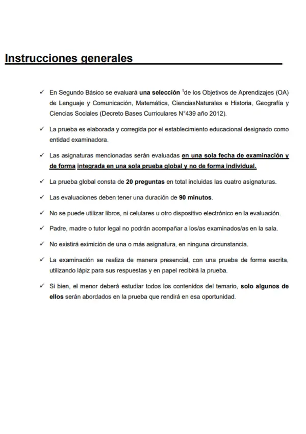 Ensayo 2°Básico 2026 EXAMEN LIBRE