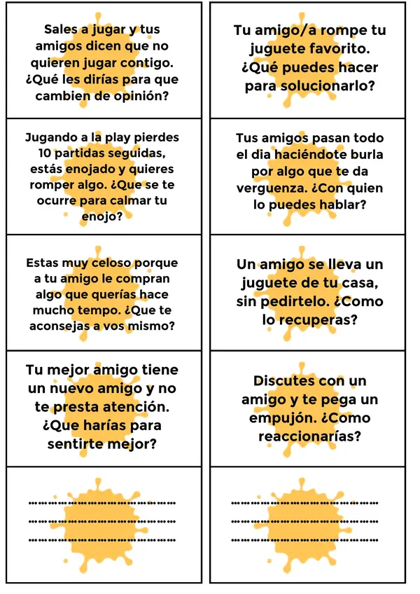 juego terapéuticoadquirir estrategias de afrontamiento ante situaciones estresantes. 