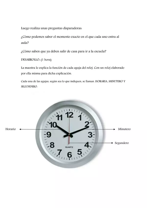 Lectura del Reloj (Ciencias Sociales)