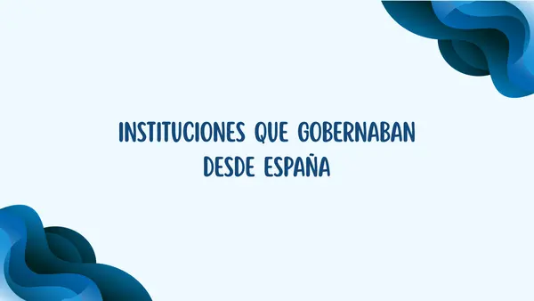 5° Organización en la época colonial (EDITABLE)