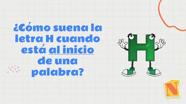 Letra H Primero Básico Lenguaje y Comunicación 