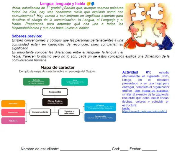 07M1SEM8 - Lengua, lenguaje y habla