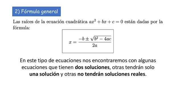 Ecuación Cuadrática Completa