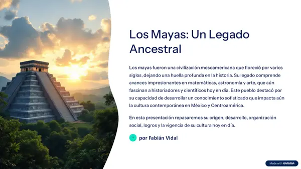 Los mayas
