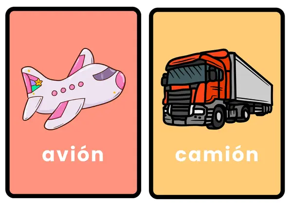 Tarjetas de palabras que riman