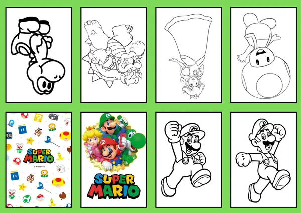 Mini Libros Para colorear