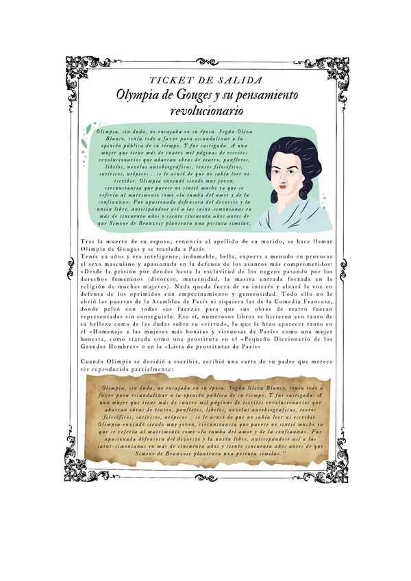 Ilustración: el rol de las mujeres y el pensamiento revolucionario