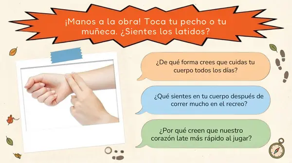 Clase 3 Lección 2 Unidad 1 "Nuestro cuerpo y la actividad" 2 Básico