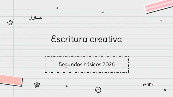 Escritura creativa
