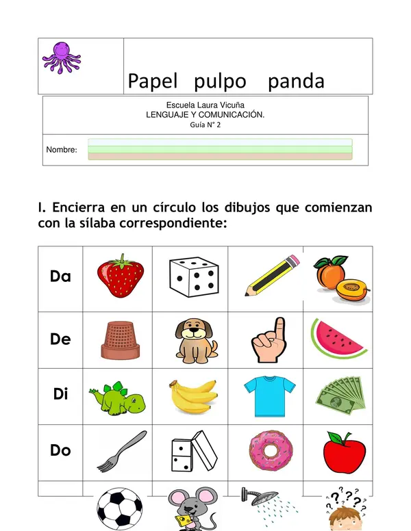 guia metodo matte leccion pino
