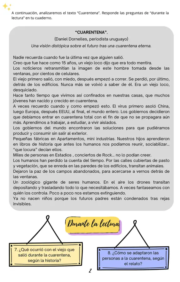GUÍA 3° MEDIO PLAN LECTOR DISTOPÍAS